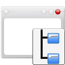  file system folder window icon 