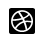  dribbble логотип 