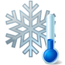  Thermometer Snowflake 