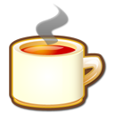  кофе чашка горячая чай значок 