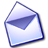  конверт почта открытый значок 