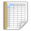  application spreadsheet template icon 