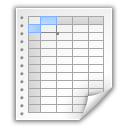  spreadsheet icon 