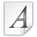 АСМ приложения шрифт х икона 
