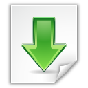  arrow down download file icon 