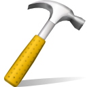  application applications build development hammer tool icon 