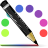  color line icon 