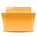  folder orange icon 