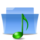  folder sound icon 
