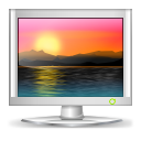  computer desktop monitor screen wallpaper icon 