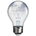  idea light bulb power icon 