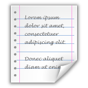 document enriched list paper text icon 