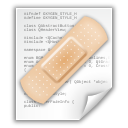  file patch text icon 