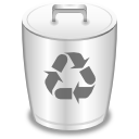  alt empty recycle bin trashcan icon 
