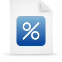  blue document file g12908 paper icon 