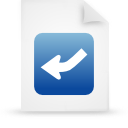  blue document file g13448 paper icon 