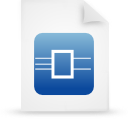  blue document file g13468 paper icon 