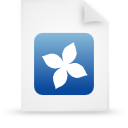  blue document file g14132 paper icon 
