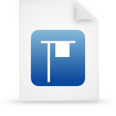  blue document file g14351 paper icon 