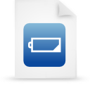  blue document file g14594 paper icon 