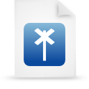  blue document file g14822 paper icon 