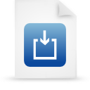  blue document file g14973 paper icon 