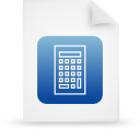  blue document file g15112 paper icon 