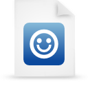  blue document file g21229 paper icon 