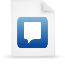  blue document file g21743 paper icon 