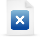  blue document file g37966 paper icon 