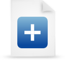  blue document file g38091 paper icon 