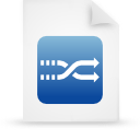  blue document file g8687 paper icon 