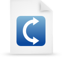  blue document file g9908 paper icon 
