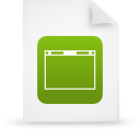  document file g13989 green paper icon 