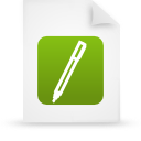  document file g14314 green paper icon 