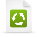  document file g15138 green paper icon 
