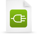  document file g16021 green paper icon 