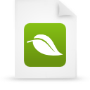  документ ОЭС экологически чистые файл г зеленый органические бумага значок 