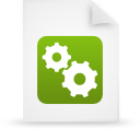  document file g21510 green paper icon 