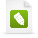  document file g38802 green paper icon 