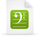  document file g8620 green paper icon 