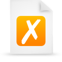  document file g10010 orange paper icon 