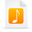  document file g11853 orange paper icon 