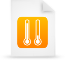  document file g11957 orange paper icon 