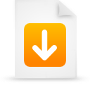  document file g13247 orange paper icon 
