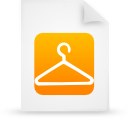  document file g13861 orange paper icon 