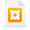  document file g14039 orange paper icon 