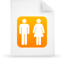  document file g14212 orange paper icon 