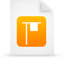  document file g14351 orange paper icon 