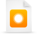  document file g14628 orange paper icon 
